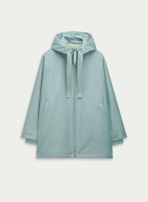 g-lab PURE Damen Jacke in Moon Blue mit Fledermausärmeln und klarer minimalistischer Silhouette