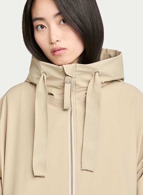 g-lab JOY Parka in Powder mit funktionaler Kapuze und cleanem Design