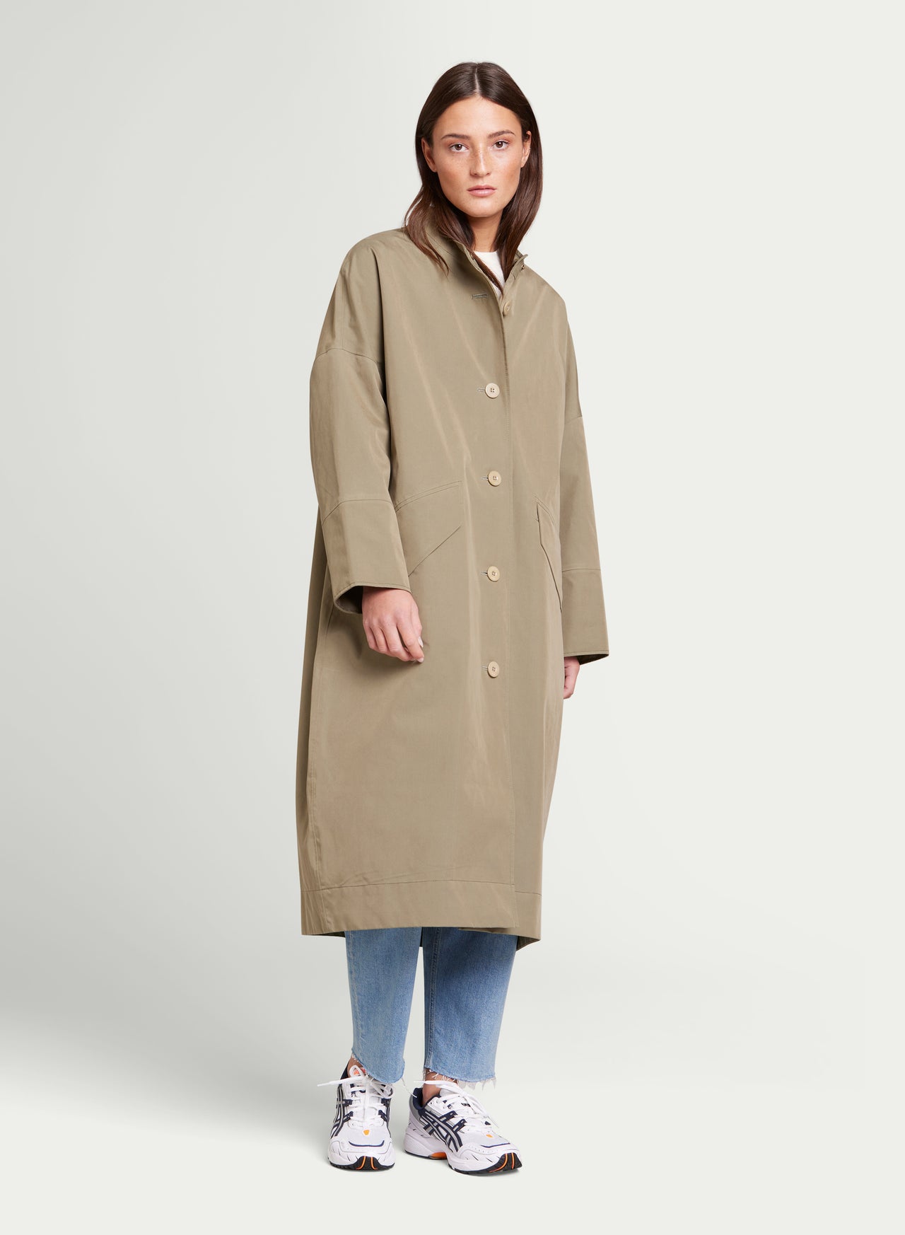 g-lab LIZ Damen/Women Coat Summer | light twill